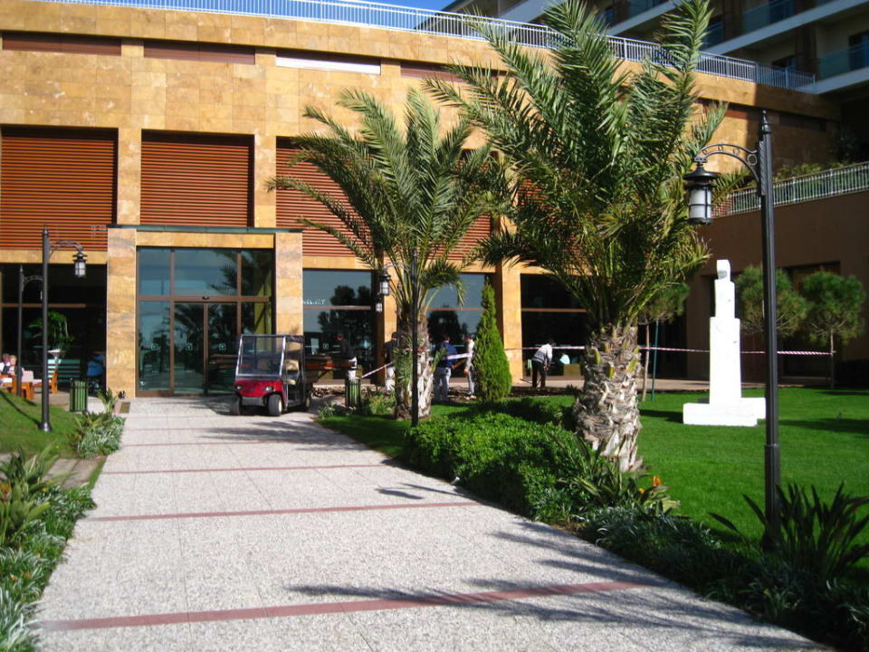 Aussenterrasse wird erneuert Voyage Belek Golf & Spa