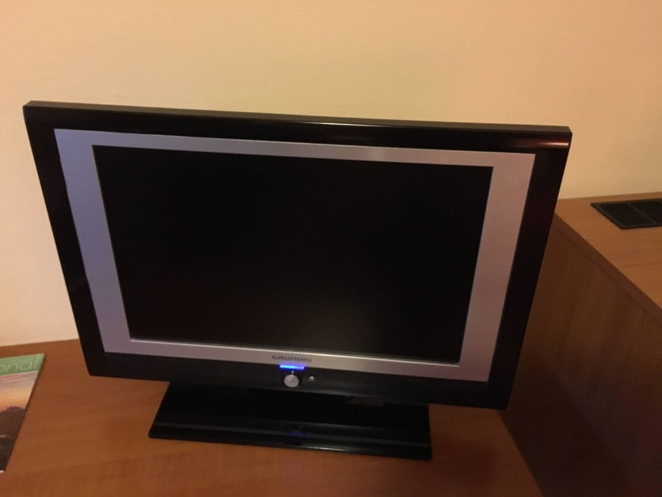 Leider zu kleiner Fernseher Hotel St. Stephanus