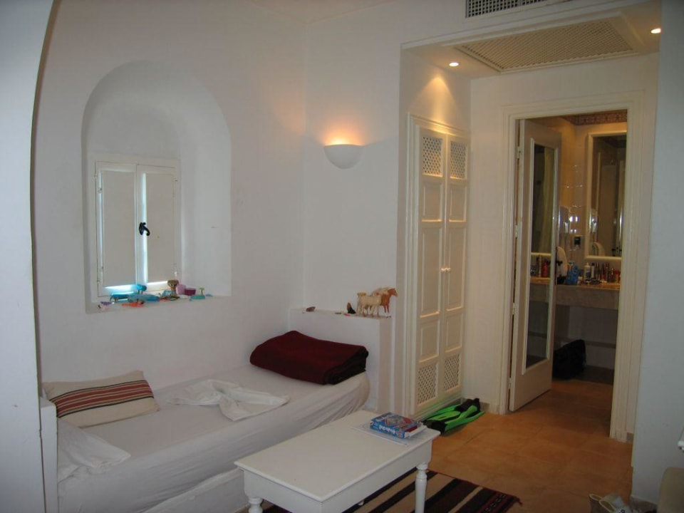 Unser Zimmer mit Blick auf Bad Royal Karthago Djerba