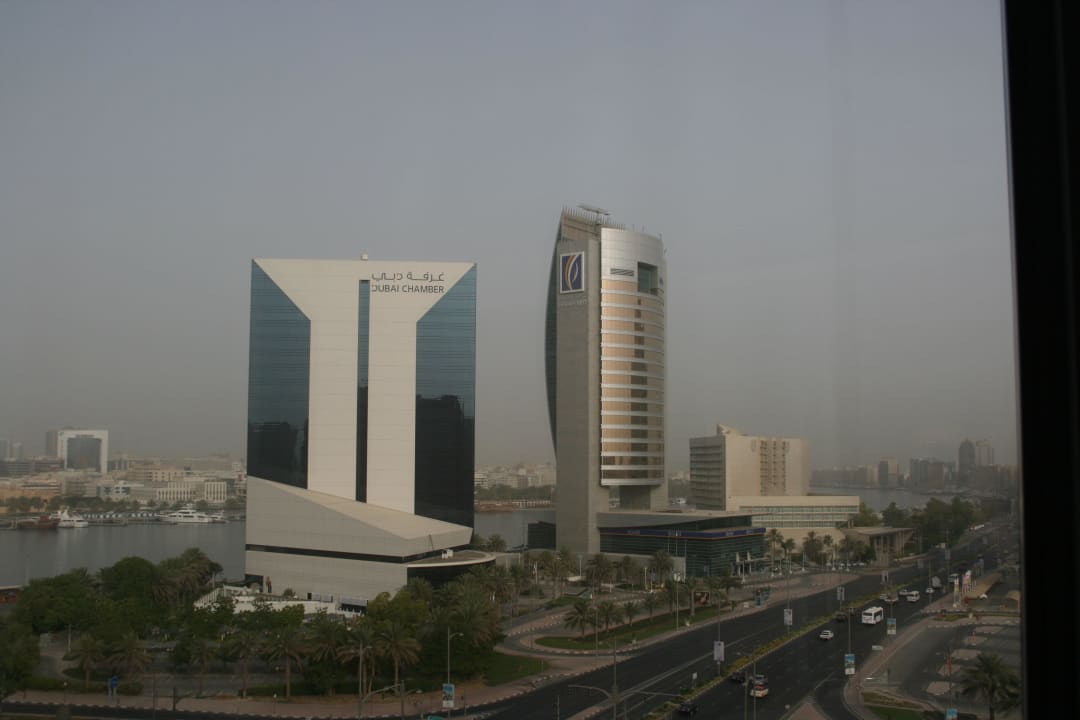 Ausblicke aus unserem Zimmer aus der 6.Etage Golden Sands Hotel Creek