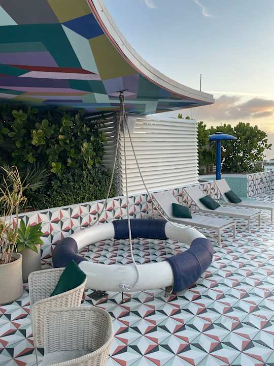 Gartenanlage Moxy Miami South Beach