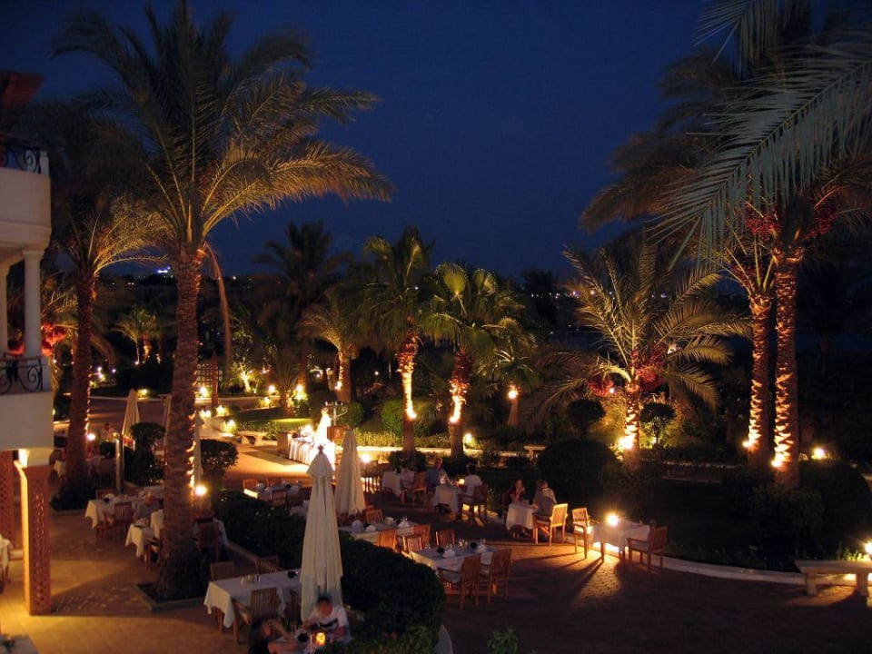 Restaurant Blue Marina bei Nacht Iberotel Palace