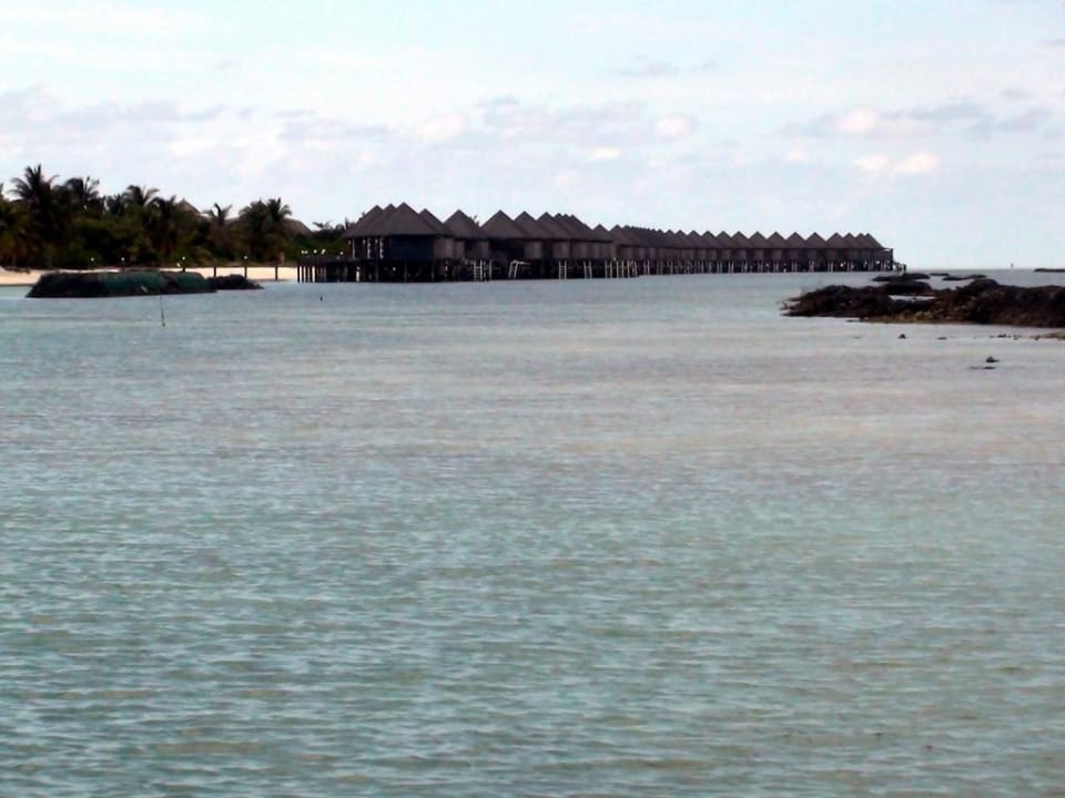 Wellenbrecher Wasservillen Kuredu Kuredu Island Resort & Spa