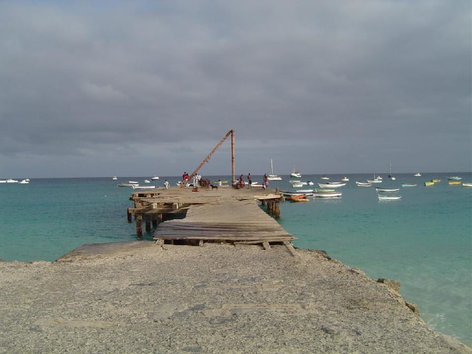 Fischersteg in Santa Maria VOI Vila do Farol Resort