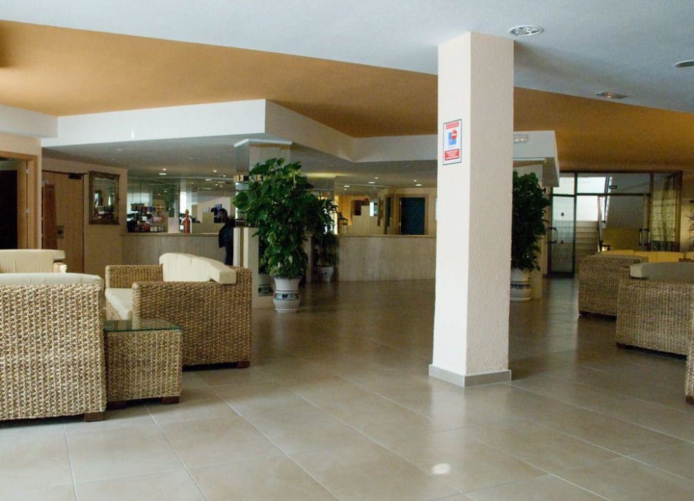 Eingangsbereich mit Rezeption Sandos El Greco Beach Hotel 16+