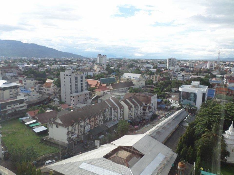 Blick aus dem Fenster Hotel The Imperial Mae Ping