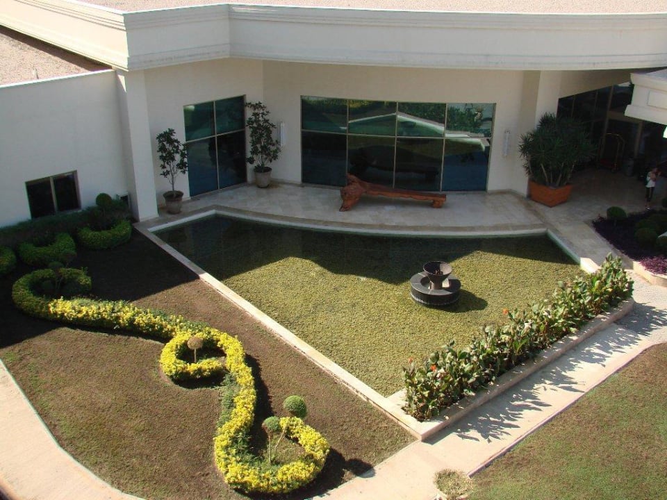 Widok z pokoju na wejście Ela Excellence Resort Belek