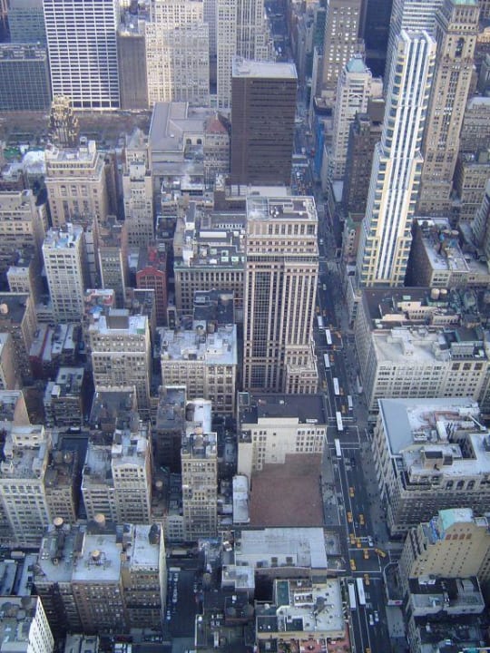 Blick vom ESB Hotel Wolcott