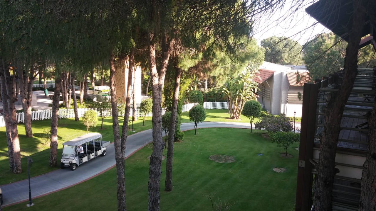 Ausblick vom Balkon Gloria Golf Resort