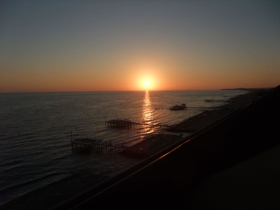 Sonnenuntergang sechster Stock Anitas Beach Hotel