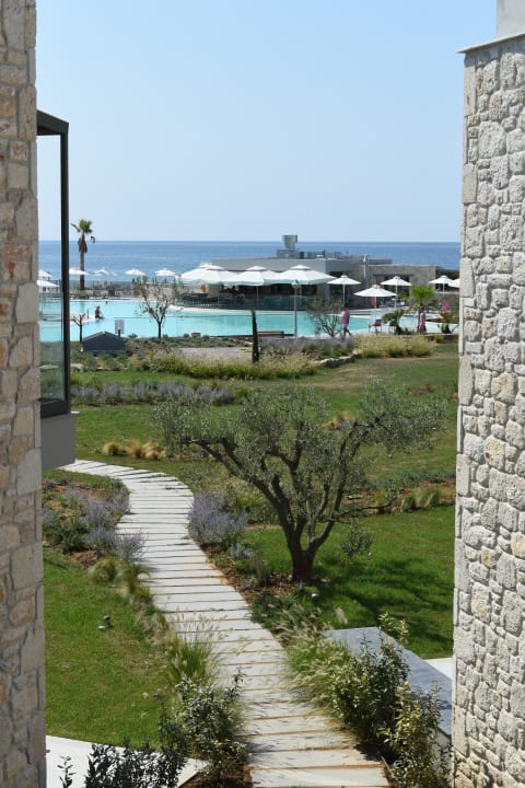 Ausblick Portes Lithos Luxury Resort