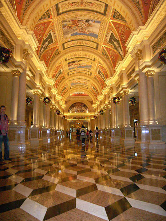 Gang zur Rept. The Venetian Macao Resort & Casino