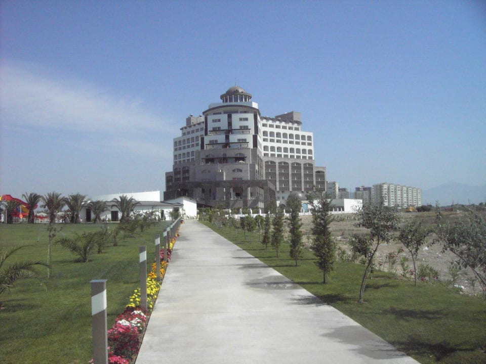 Weg zum Strand Melas Lara Hotel