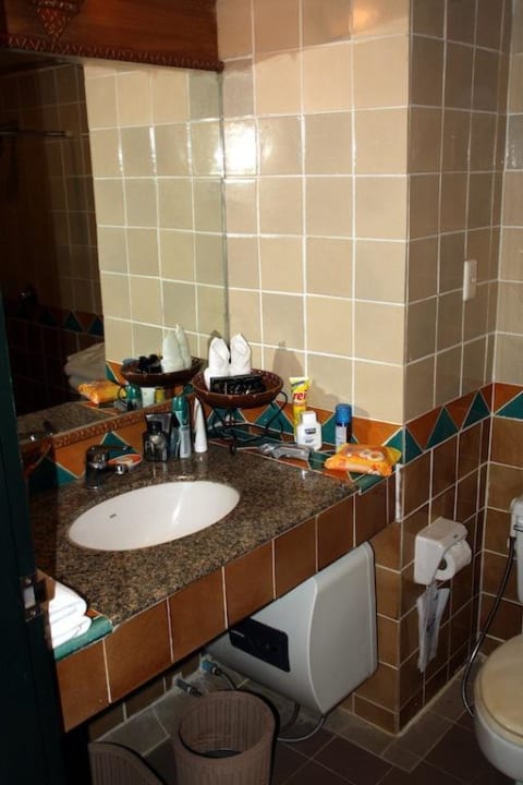 Badezimmer Chaba Cabana Beach Resort