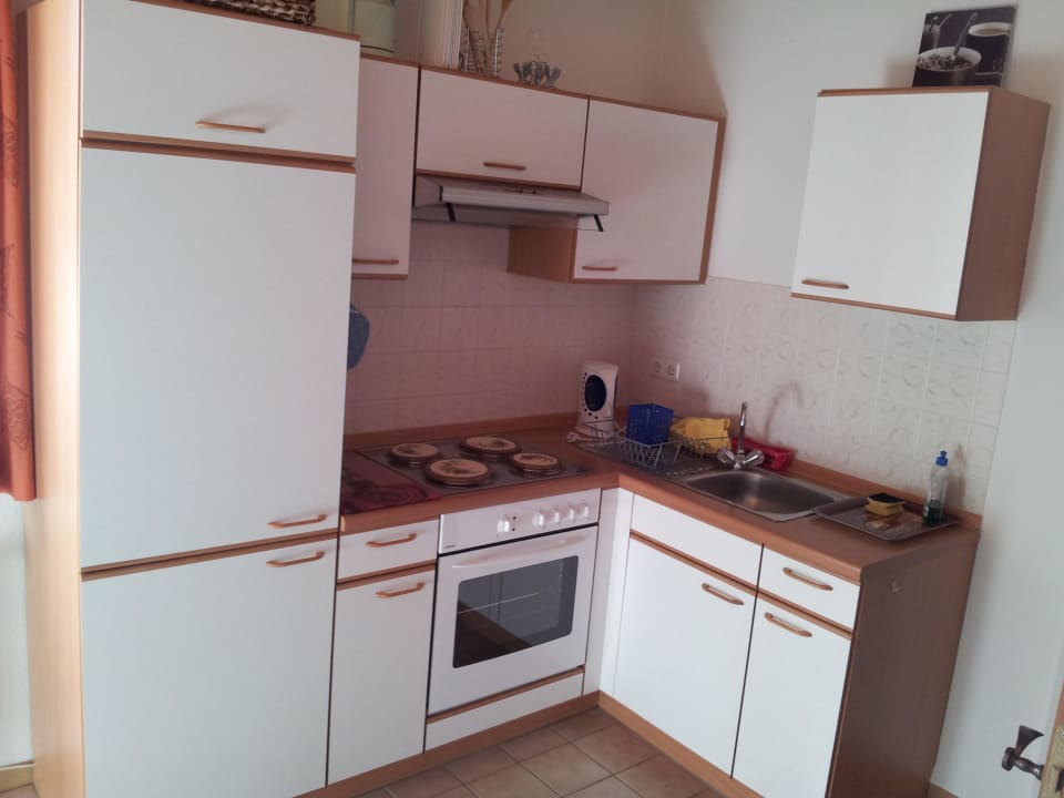 Küche mit allem drum und dran Ferienwohnung Berendt