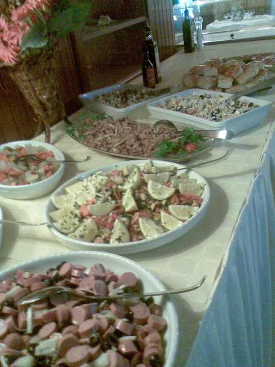 Vorspeisenbüffet Hotel Ermione