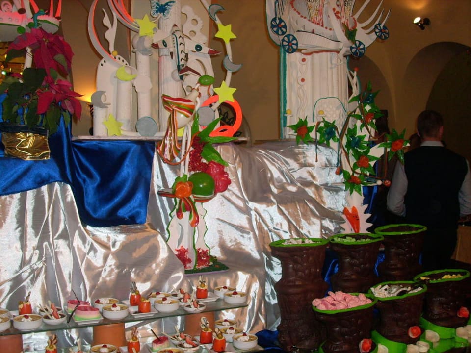 Galamenü Weihnacht / Silvester 2010 / 2011 Jaz Makadi Oasis Resort