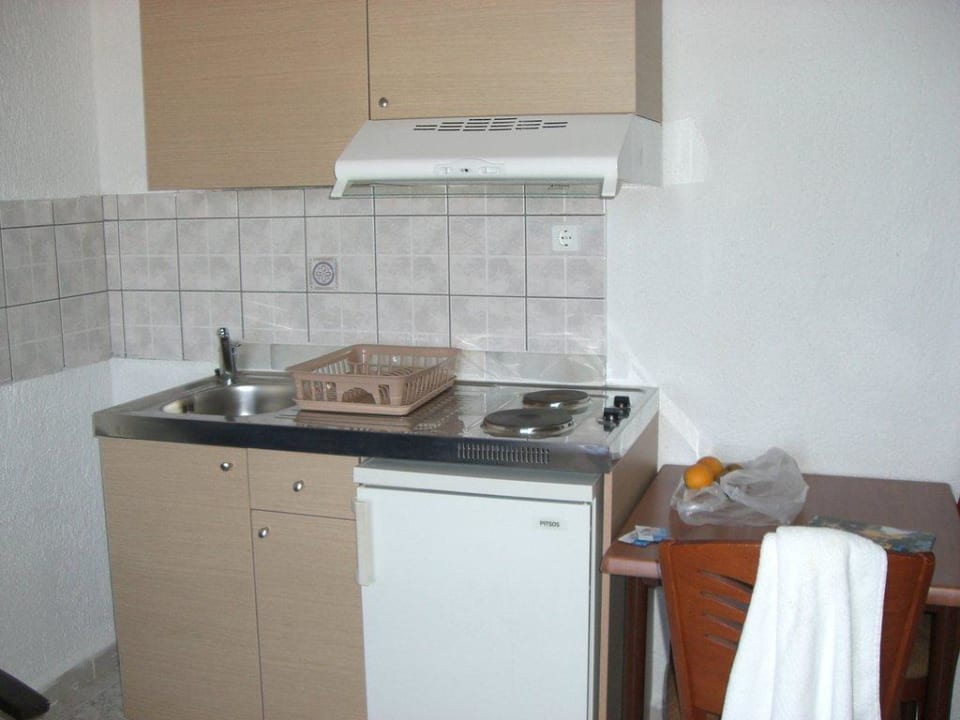 Kitchenette im Zimmer Elounda Residence Resort & Waterpark