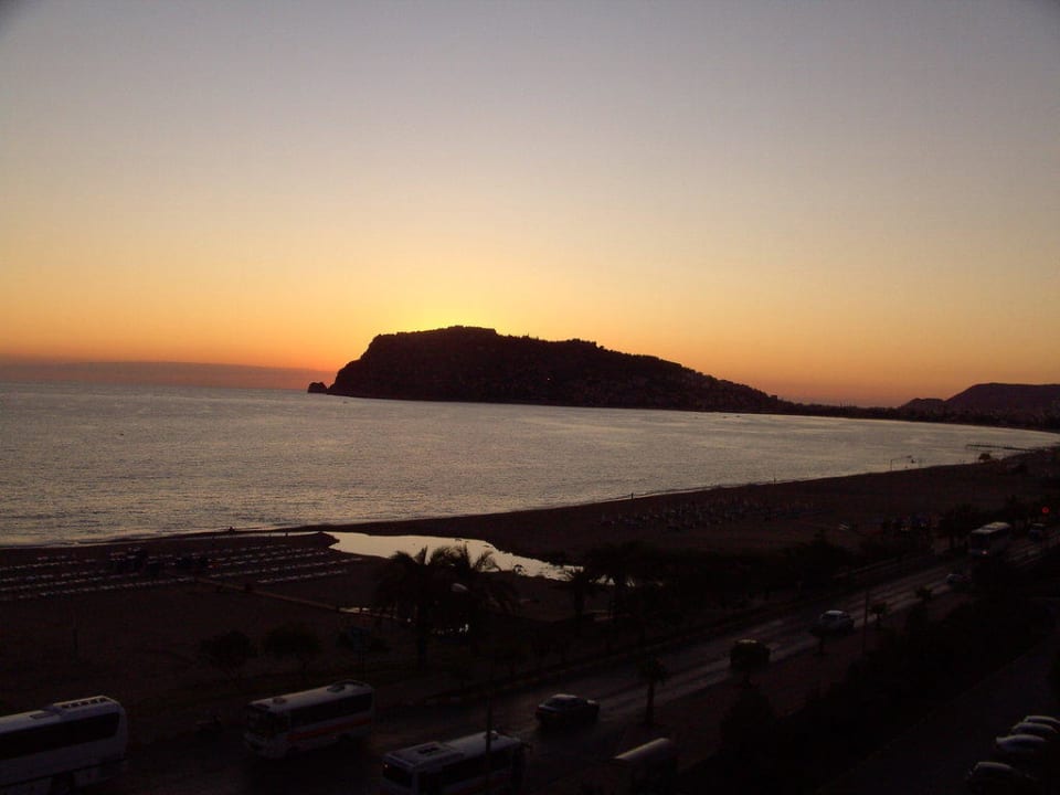 Sonnenuntergang vom Balkon aus Blue Diamond Alya