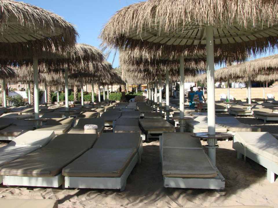 Liegen am Strand Le Mirage New Tiran