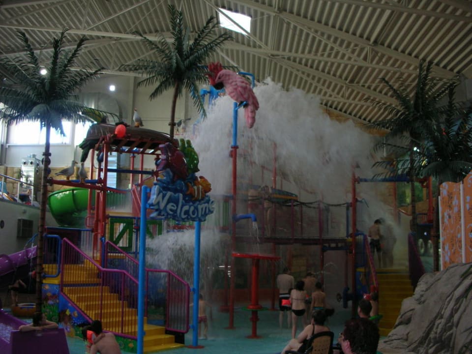 Spiellandschaft im Badeparadies Ferienwohnungen Ferienpark Weissenhäuser Strand