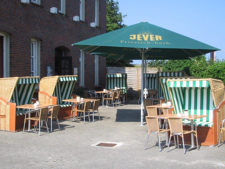 Restaurant-Terrasse Hotel Fährhaus