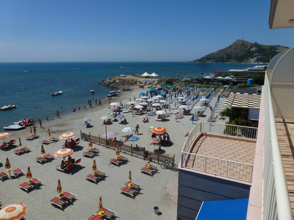 Blick vom Balkon Aragosta Hotel & Restaurant