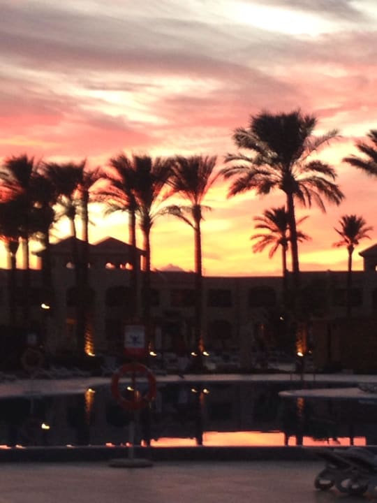 Sonnenuntergang Cleopatra Luxury Resort Makadi Bay