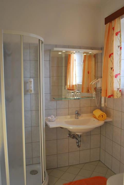 Badezimmer Hotel Gasthof Scheer