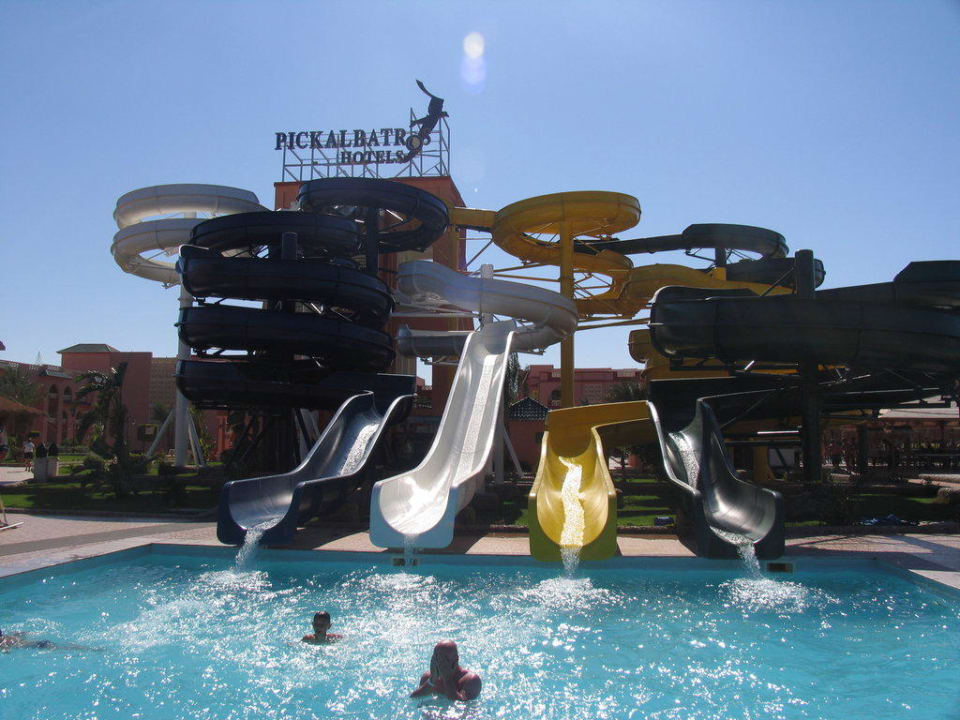 Die Rutschbahn  Pickalbatros Aqua Park Resort - Hurghada