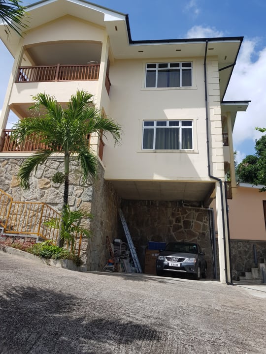 Außenansicht Apartments The Palm Seychelles