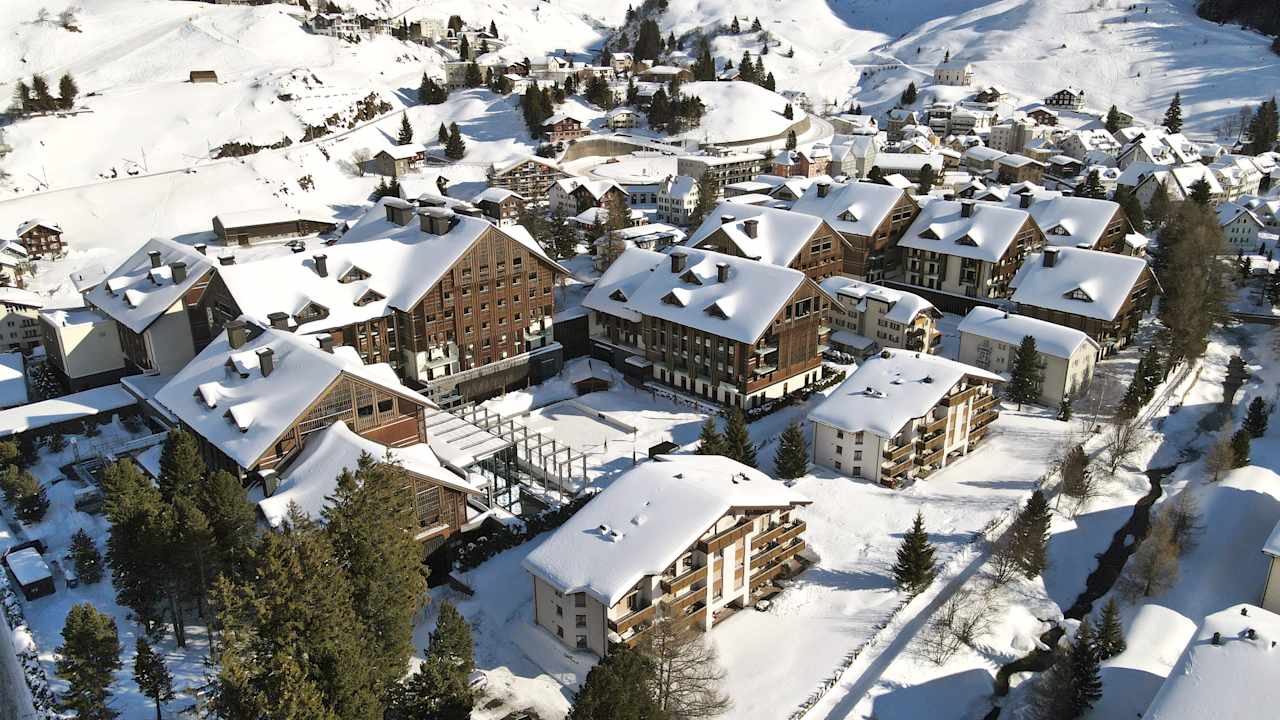 Außenansicht The Chedi Andermatt