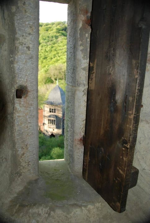Tower view of castle Hotel Schaumburger Ritter