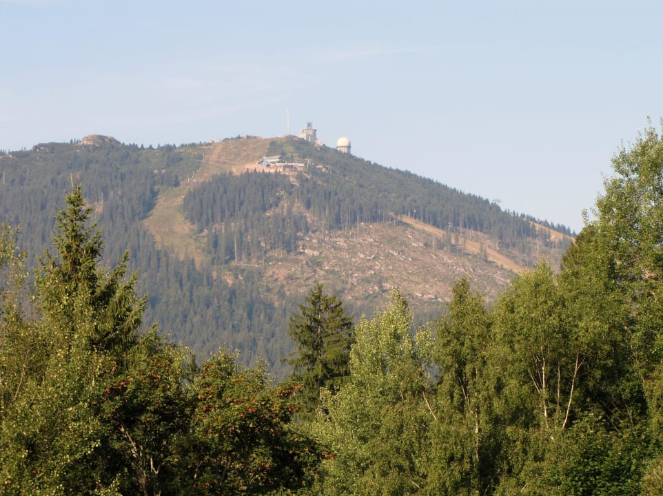 Zimmerblick Richtung Arber Hotel Brunnenhof