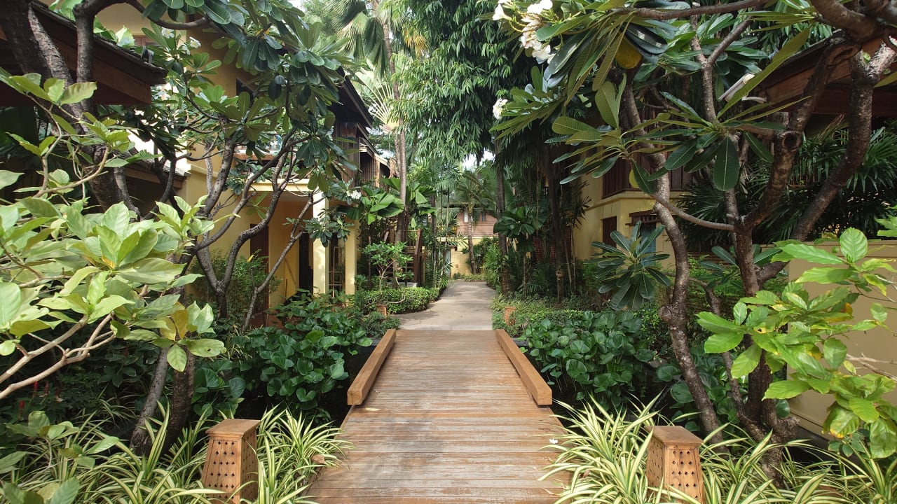 Gartenanlage Buri Rasa Village Samui Adults Only Resort