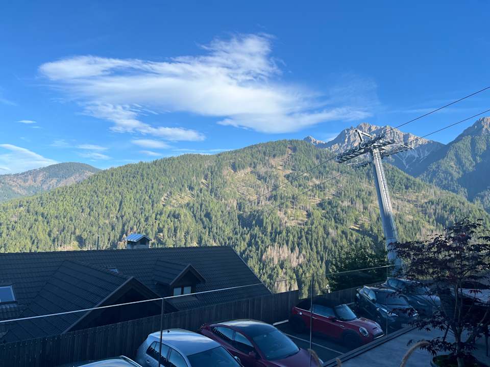 Ausblick Berghotel Zirm