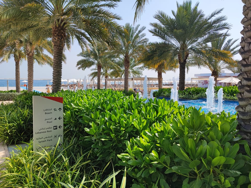 Gartenanlage Hotel Riu Dubai