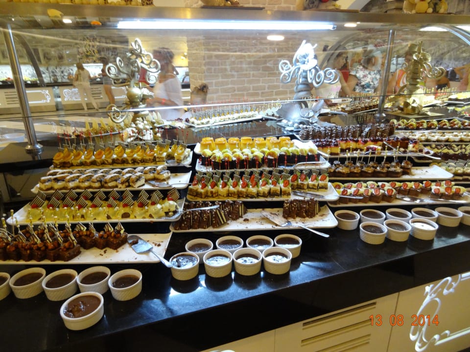 Grosse auswahl und sehr leckere sachen Hotel Delphin Imperial