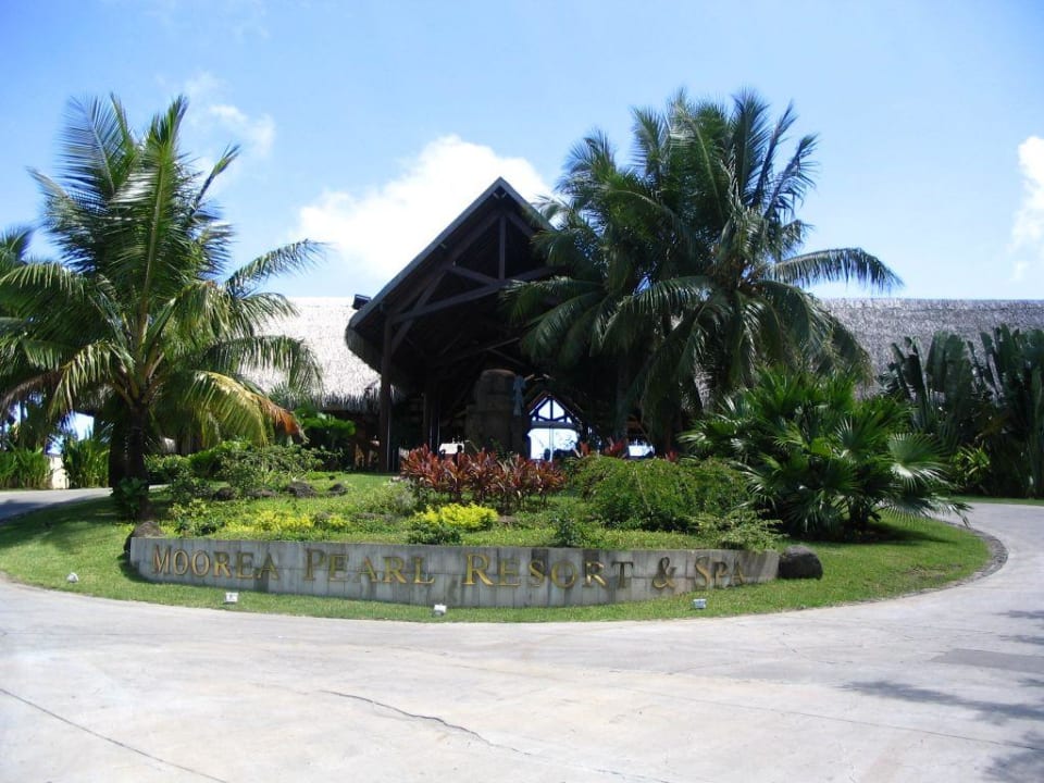 Außenansicht - Eingangsbereich Manava Beach Resort & Spa Moorea