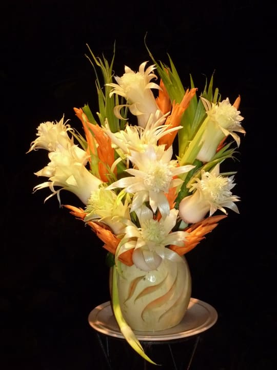 Gemüse wie man es nicht jeden Tag sieht Kuramathi Maldives