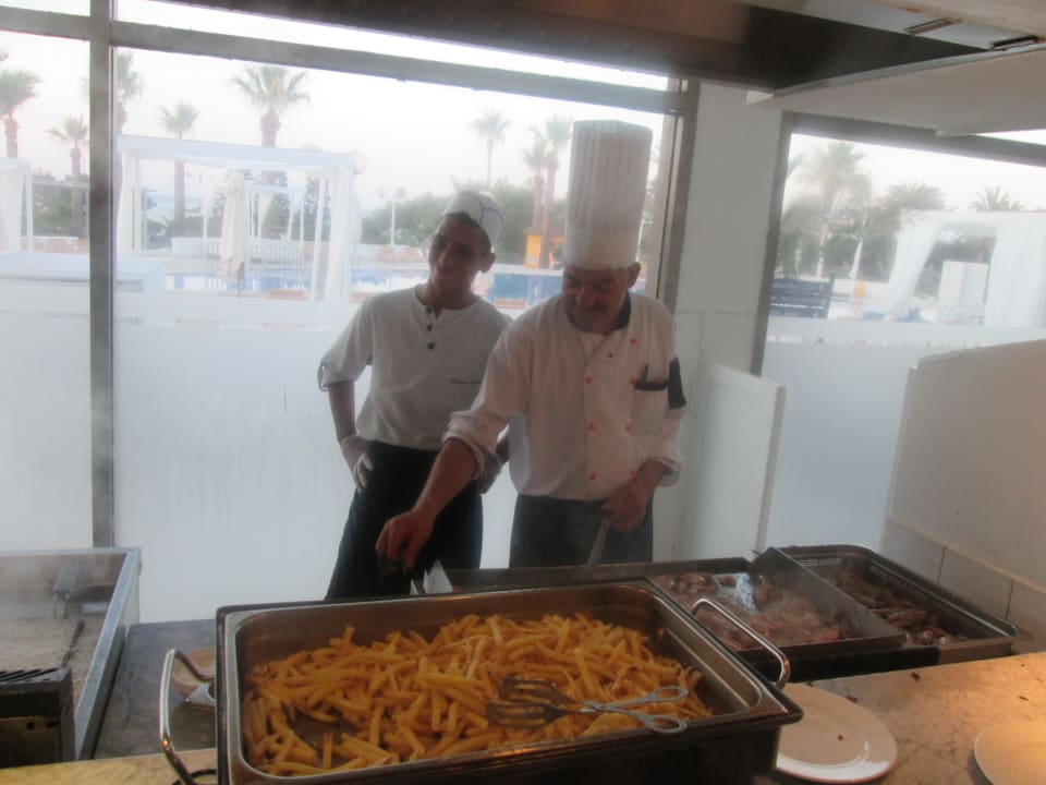 Leckere riesen Schrimps Calimera One Resort Jockey