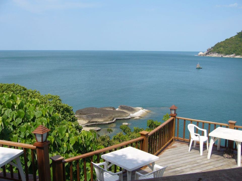 Blick von der Pool Deck Bar Panviman Resort Koh Phangan