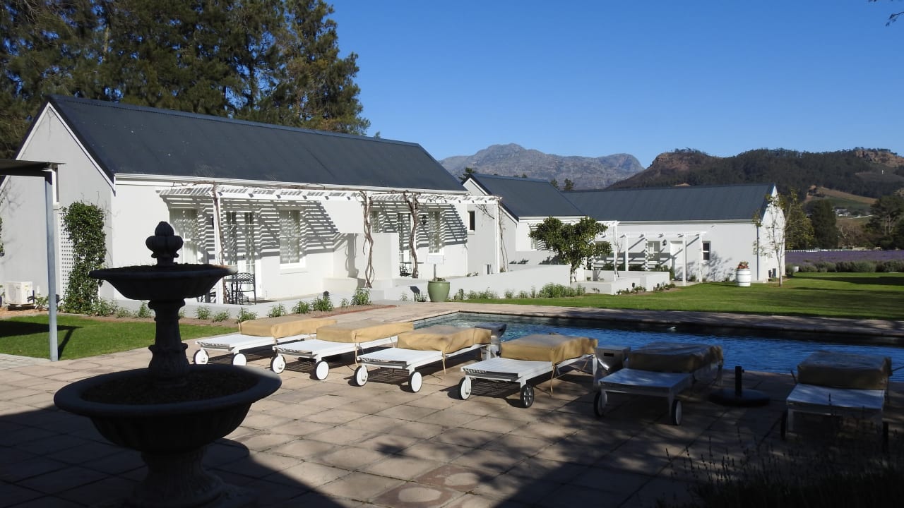 Gartenanlage Guesthouse Lavender Farm