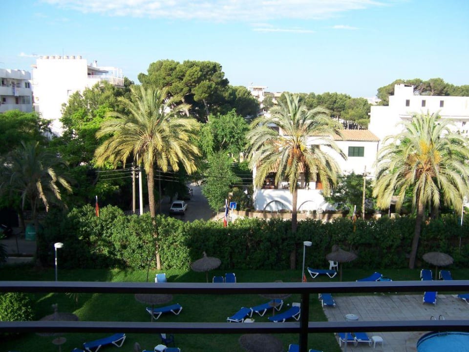 Blick vom 3.Stockwerk Hotel Luxor