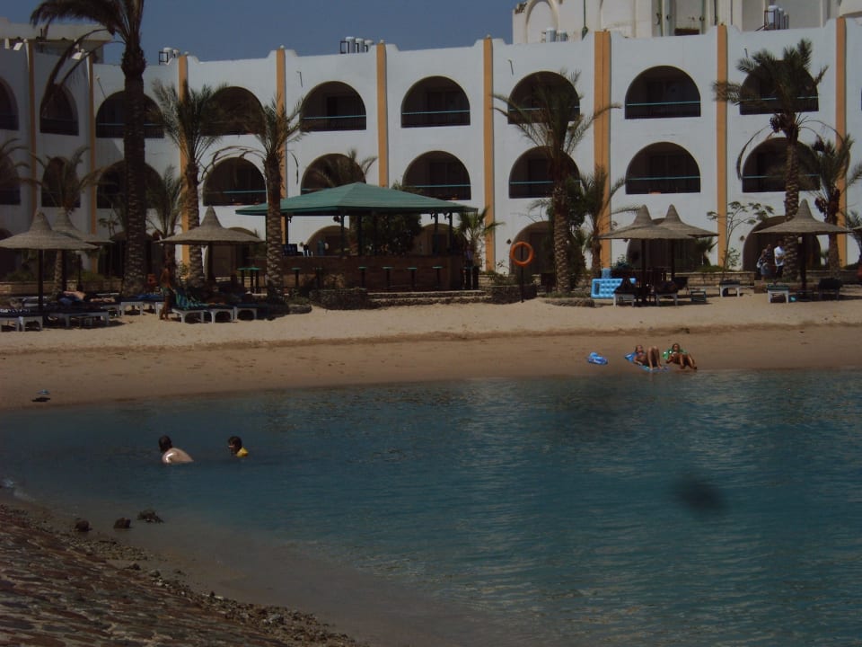 Blick von der Lagune Arabia Azur Resort