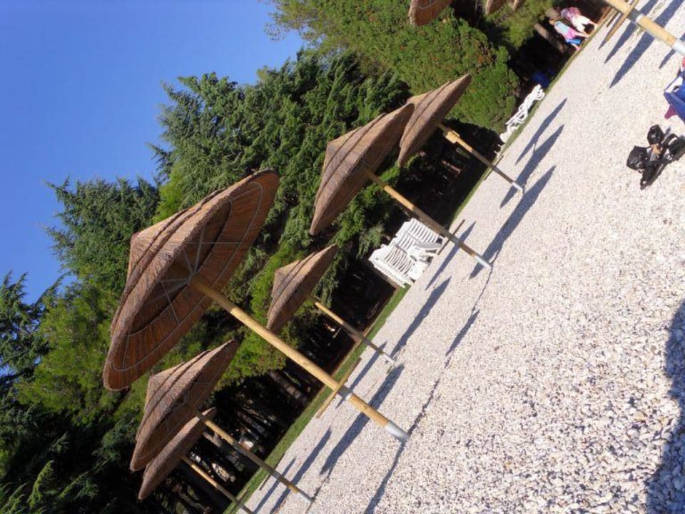 Sonnenschirme? Valamar Parentino Hotel