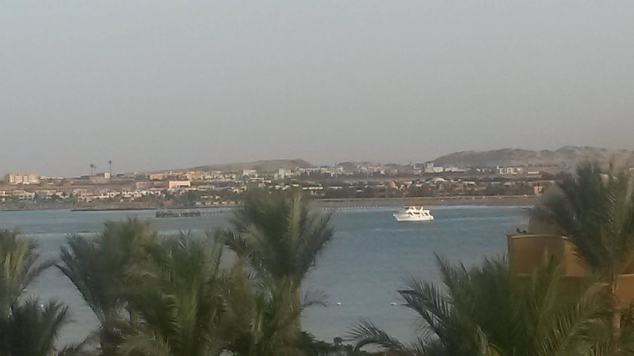 Ausblick Balkon Makadi Spa - Adults only