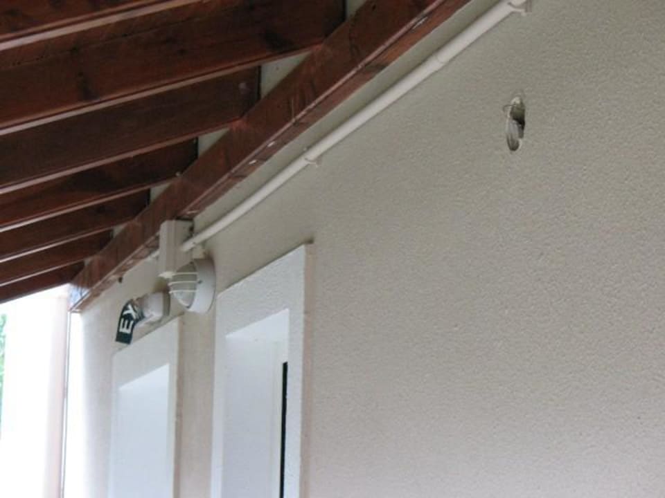 Defekte Aussendose Sandy Beach Resort