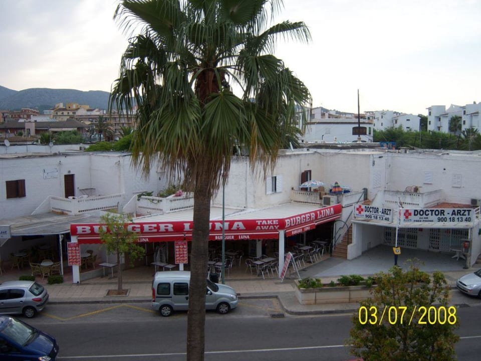 Blick vom Balkon Alcudia Garden Aparthotel