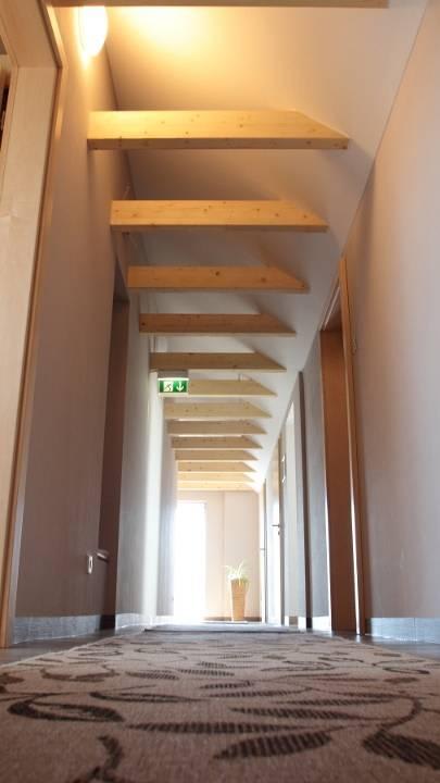 Flur Boardinghousehotel greenpartment